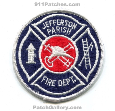 Jefferson Parish Fire Department Patch (Louisiana)
Scan By: PatchGallery.com
Keywords: dept.