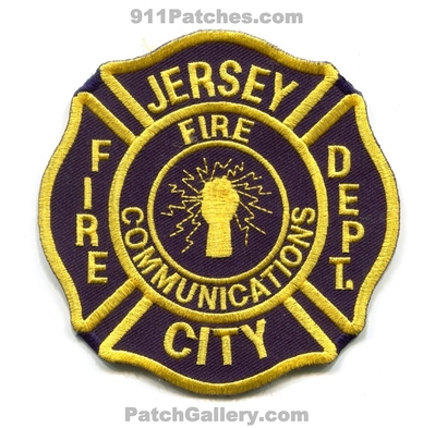 Jersey City Fire Department Communications Patch (New Jersey)
Scan By: PatchGallery.com
Keywords: dept. 911 dispatcher