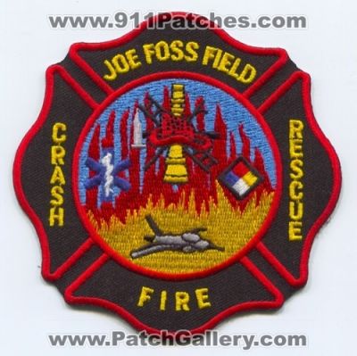 Joe Foss Field Crash Fire Rescue Department (South Dakota)
Scan By: PatchGallery.com
Keywords: cfr dept. usaf military arff aircraft airport firefighter firefighting