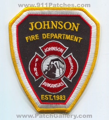 Johnson Fire Rescue Department Patch (Arkansas)
Scan By: PatchGallery.com
Keywords: dept. est. 1983