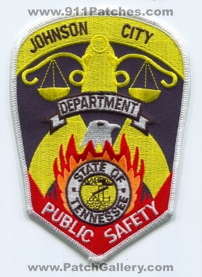 Johnson City Fire Department Public Safety Patch (Tennessee)
Scan By: PatchGallery.com
Keywords: dept. of dps d.p.s.