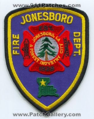 Jonesboro Fire Department (Louisiana)
Scan By: PatchGallery.com
Keywords: dept. a forest industry city