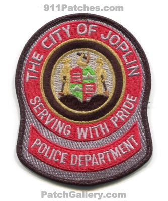 Joplin Police Department Patch (Missouri)
Scan By: PatchGallery.com
Keywords: the city of dept. serving with pride