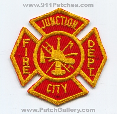 Junction City Fire Department Patch (UNKNOWN STATE)
Scan By: PatchGallery.com
Keywords: dept.
