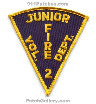 Junior Volunteer Fire Department 2 Patch (West Virginia)
Scan By: PatchGallery.com
Keywords: vol. dept.