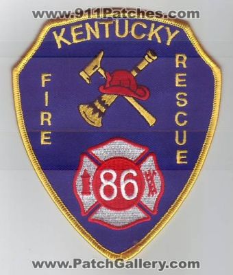 Kentucky Fire Rescue Department (Kentucky)
Thanks to Dave Slade for this scan.
Keywords: dept. 86