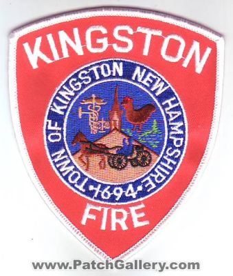 Kingston Fire (New Hampshire)
Thanks to Dave Slade for this scan.
Keywords: town of