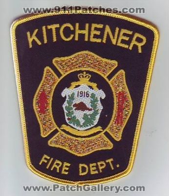 Kitchener Fire Department (Canada)
Thanks to Dave Slade for this scan.
Keywords: dept.