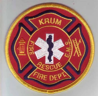 Krum Fire Dept (Texas)
Thanks to Dave Slade for this scan.
Keywords: department rescue