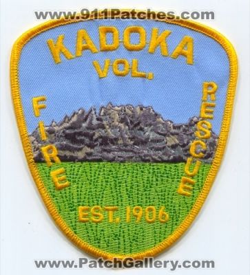 Kadoka Volunteer Fire Rescue Department (South Dakota)
Scan By: PatchGallery.com
Keywords: vol. dept.