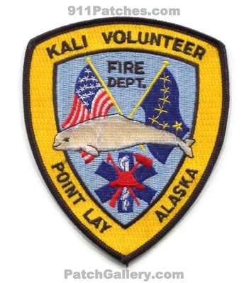 Kali Volunteer Fire Department Point Lay Patch (Alaska)
Scan By: PatchGallery.com
Keywords: vol. dept.