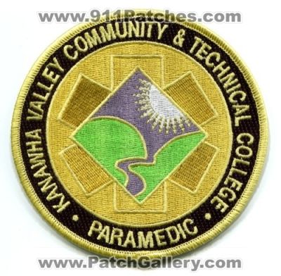 Kanawha Valley Community and Technical College Paramedic EMS Patch (West Virginia)
Scan By: PatchGallery.com
Keywords: comm. & emt ambulance