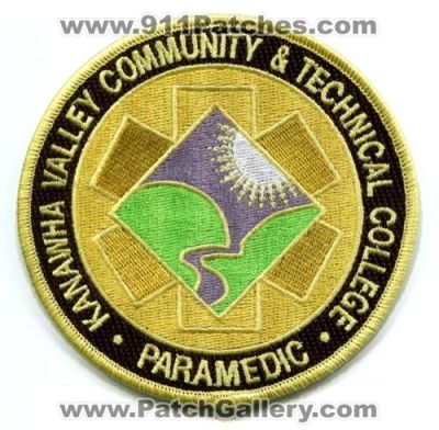Kanawha Valley Community and Technical College Paramedic EMS Patch (West Virginia)
Scan By: PatchGallery.com
Keywords: comm. & emt ambulance