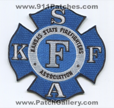 Kansas State Firefighters Association Patch (Kansas)
Scan By: PatchGallery.com
Keywords: ksffa fire assn. department dept.
