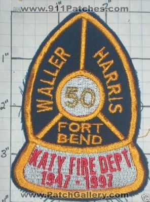 Katy Fire Department 50 Years (Texas)
Thanks to swmpside for this picture.
Keywords: dept. waller harris fort ft. bend