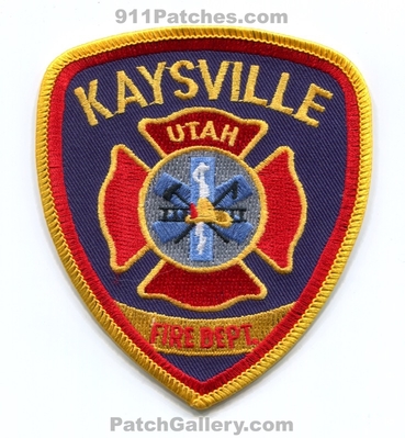 Kaysville Fire Department Patch (Utah)
Scan By: PatchGallery.com
Keywords: dept. ems