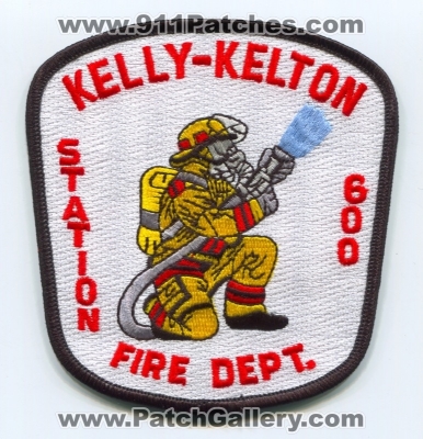 Kelly-Kelton Fire Department Station 600 (South Carolina)
Scan By: PatchGallery.com
Keywords: dept. company co.