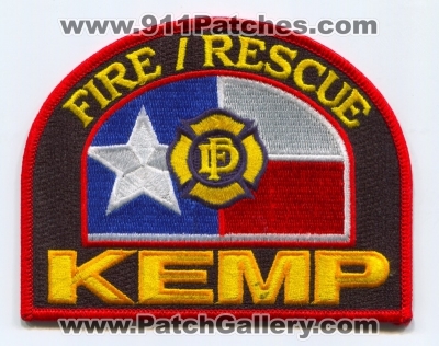 Kemp Fire Rescue Department (Texas)
Scan By: PatchGallery.com
Keywords: dept.