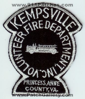 Kempsville Volunteer Fire Department Inc (Virginia)
Thanks to Mark C Barilovich for this scan.
Keywords: inc. princess anne county va.
