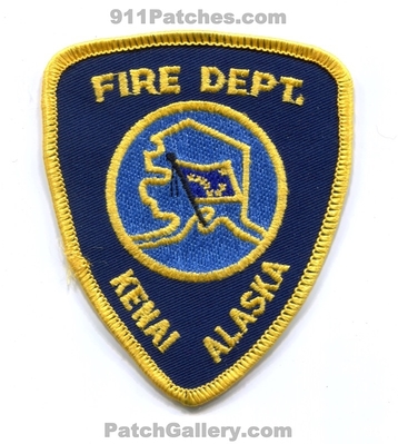 Kenai Fire Department Patch (Alaska)
Scan By: PatchGallery.com
Keywords: dept.