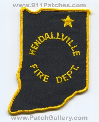 Kendallville Fire Department Patch (Indiana)
Scan By: PatchGallery.com
Keywords: dept. state shape