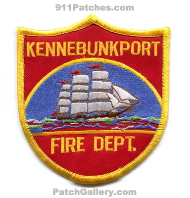 Kennebunkport Fire Department Patch (Maine)
Scan By: PatchGallery.com
Keywords: dept.