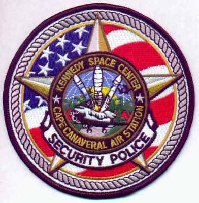 Kennedy Space Center Cape Canaveral Air Station Security Police
Thanks to EmblemAndPatchSales.com for this scan.
Keywords: florida nasa