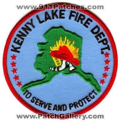 Kenny Lake Fire Department Patch (Alaska)
Scan By: PatchGallery.com 
Keywords: dept.