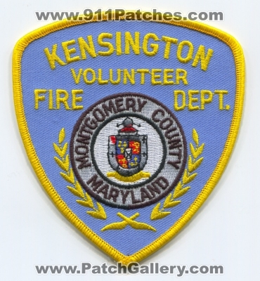 Kensington Volunteer Fire Department Patch (Maryland)
Scan By: PatchGallery.com
Keywords: vol. dept. montgomery county co.