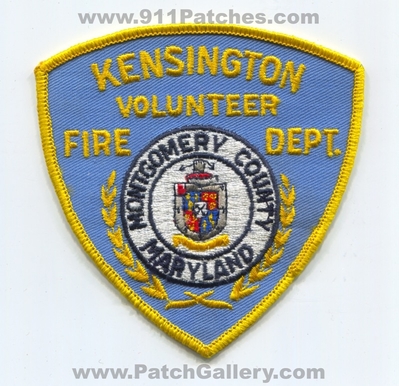 Kensington Volunteer Fire Department Montgomery County Patch (Maryland)
Scan By: PatchGallery.com
Keywords: vol. dept. co.