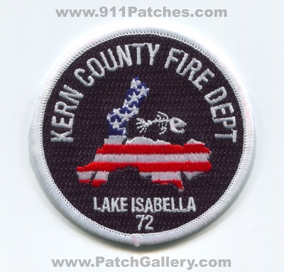 Kern County Fire Department Station 72 Lake Isabella Patch (California)
Scan By: PatchGallery.com
[b]Patch Made By: 911Patches.com[/b]
Keywords: co. dept. company