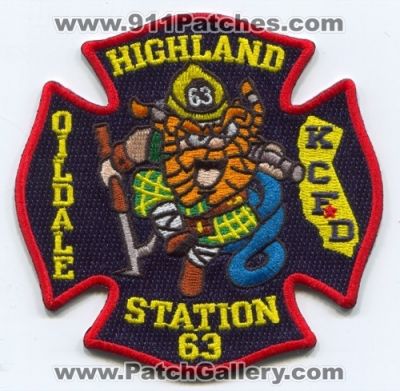 Kern County Fire Department Station 63 Patch (California)
[b]Scan From: Our Collection[/b]
[b]Patch Made By: 911Patches.com[/b]
Keywords: co. dept. kcfd company highland oildale
