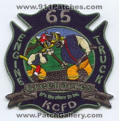 Kern County Fire Department Station 65 Patch (California)
[b]Scan From: Our Collection[/b]
[b]Patch Made By: 911Patches.com[/b]
Keywords: co. dept. company engine truck kcfd greenacres its the place to be