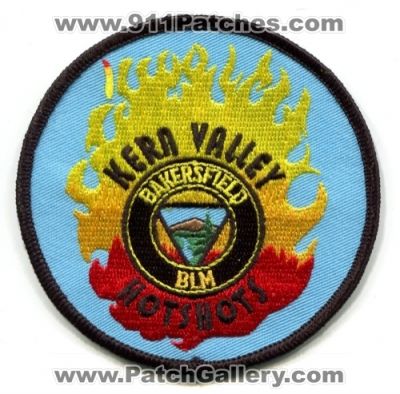 Kern Valley HotShots Bakersfield BLM Wildland Fire (California)
Scan By: PatchGallery.com
Keywords: bureau of land management