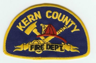 Kern County Fire Dept
Thanks to PaulsFirePatches.com for this scan.
Keywords: california department