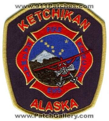 Ketchikan Fire Rescue Department Patch (Alaska)
Scan By: PatchGallery.com
Keywords: dept. hazmat haz-mat ems