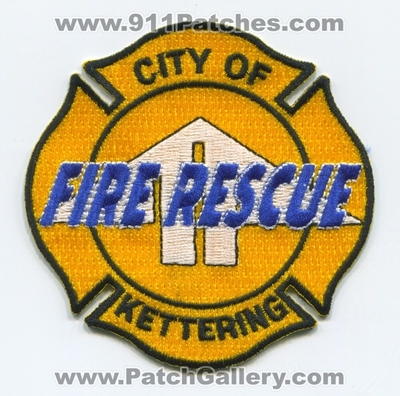 Kettering Fire Rescue Department Patch (Ohio)
Scan By: PatchGallery.com
Keywords: city of dept.
