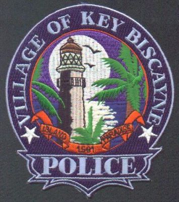 Key Biscayne Police
Thanks to EmblemAndPatchSales.com for this scan.
Keywords: florida village of