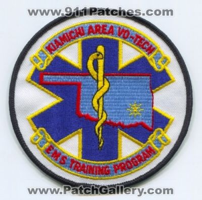 Kiamichi Area Vo-Tech EMS Training Program Patch (Oklahoma)
Scan By: PatchGallery.com
