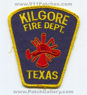 Kilgore Fire Department Patch (Texas)
Scan By: PatchGallery.com
Keywords: dept.