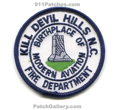 Kill Devil Hills Fire Department Patch (North Carolina)
Scan By: PatchGallery.com
Keywords: dept. birthplace of modern aviation n.c.