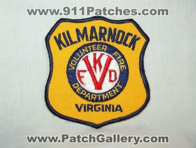 Kilmarnock Volunteer Fire Department (Virginia)
Thanks to Walts Patches for this picture.
Keywords: kvfd