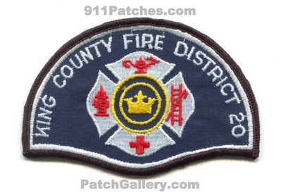 King County Fire District 20 Patch (Washington)
Scan By: PatchGallery.com
Keywords: co. dist. number no. #20 department dept.
