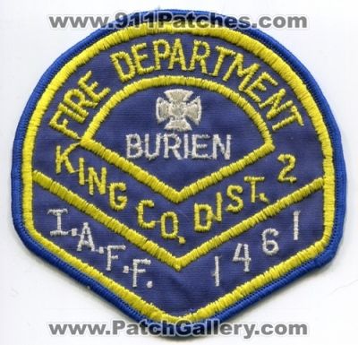 Burien Fire Department IAFF Local 1461 King County District 2 (Washington)
Scan By: PatchGallery.com
Keywords: dept. union i.a.f.f. co. dist. number no. #2