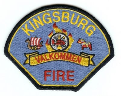 Kingsburg Fire
Thanks to PaulsFirePatches.com for this scan.
Keywords: california