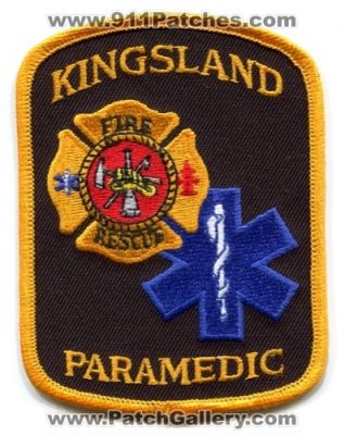 Kingsland Fire Rescue Department Paramedic (Georgia)
Scan By: PatchGallery.com
Keywords: dept.