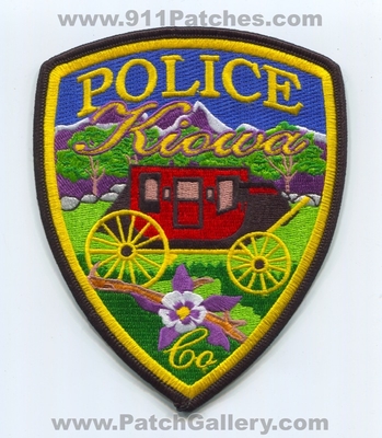 Kiowa Police Department Patch (Colorado)
Scan By: PatchGallery.com
Keywords: dept.