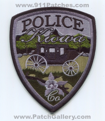 Kiowa Police Department Patch (Colorado)
Scan By: PatchGallery.com
Keywords: dept.