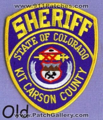 Kit Carson County Sheriff's Department (Colorado)
Thanks to apdsgt for this scan.
Keywords: sheriffs dept.