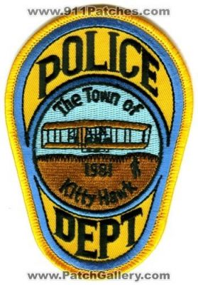 Kitty Hawk Police Department Patch (North Carolina)
Scan By: PatchGallery.com
Keywords: the town of dept.